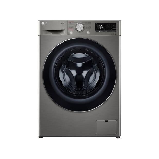 Lava e Seca LG 12kg Smart VC4 com Inteligência Artificial Água Quente e Fria - CV5012PC4