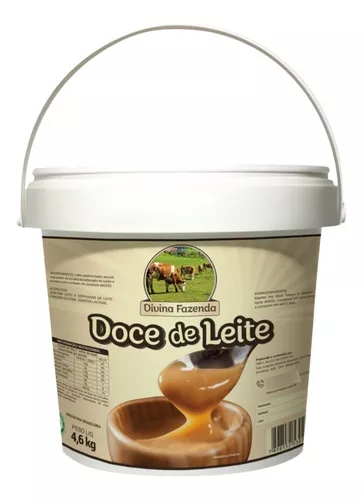 Doce De Leite Puro Divina Fazenda 4,6 Kg