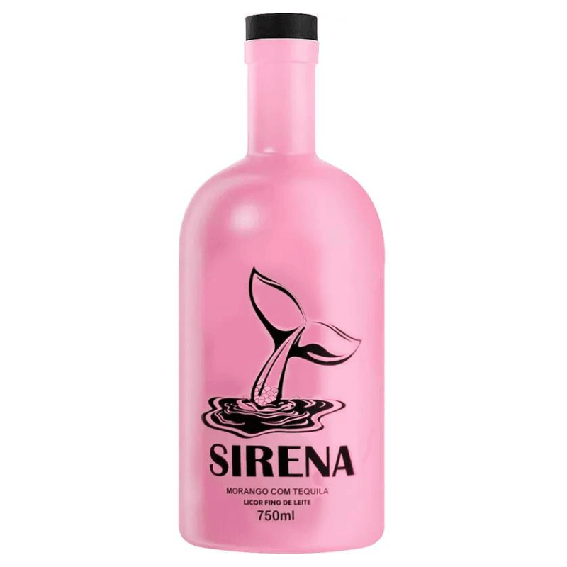 Licor Sirena Morango Com Tequila 750ml