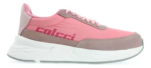 Tênis Colcci Grafic Track 80 Rosa - Feminino