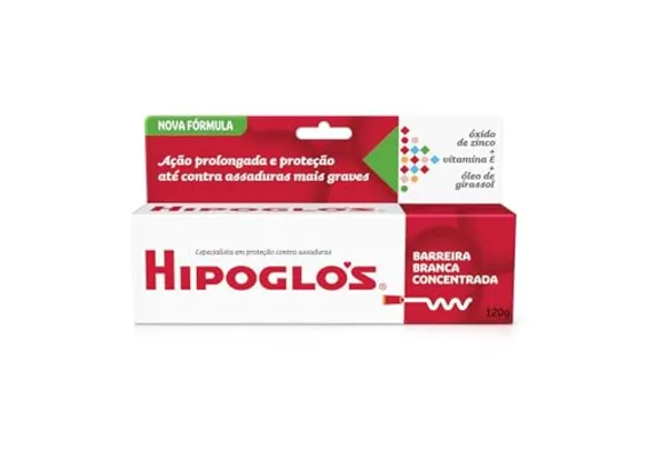 [REC / COMPRANDO 2UNI] Creme Preventivo De Assaduras HIPOGLÓS - 120g