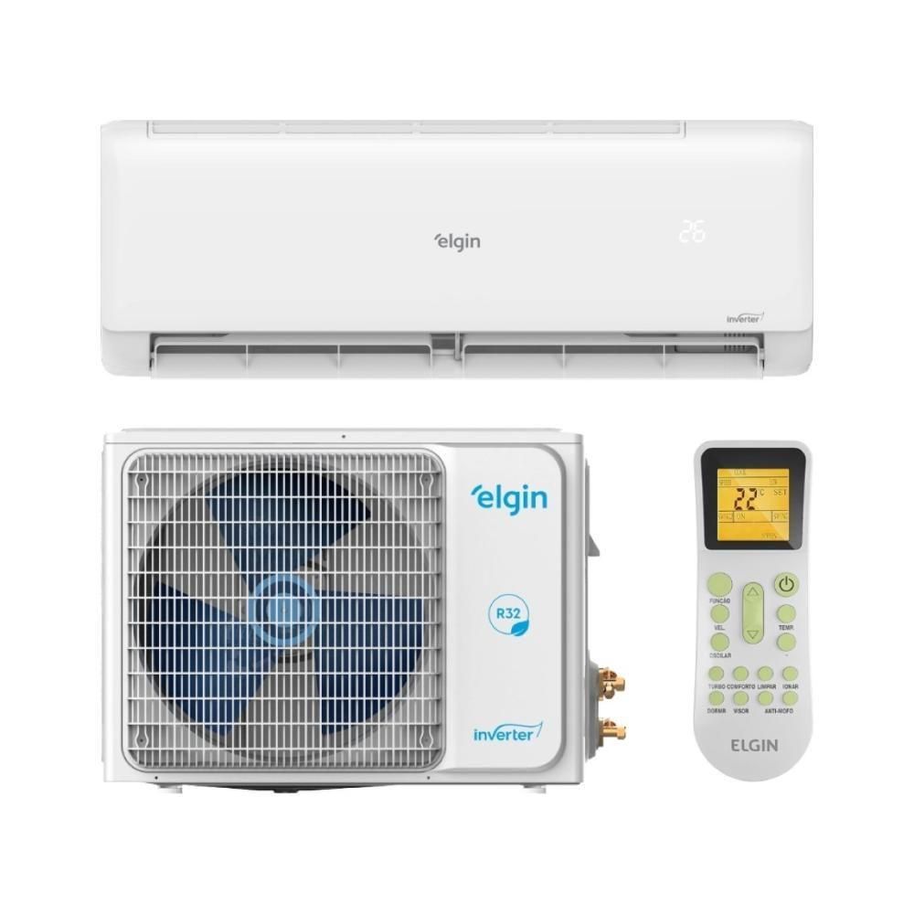 Ar Condicionado Split Inverter Elgin Hi Wall Eco II 9000 BTUs Frio HJFI09C2WB Branco 220V - - Sua melhor