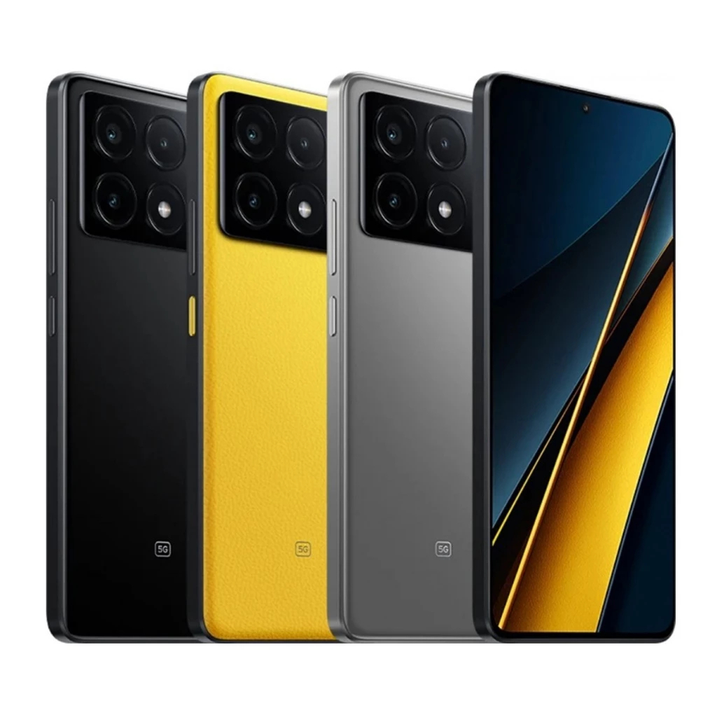 Smartphone Xiaomi Poco X6 Pro 5G, Tela AMOLED 6.67", Câmera 64MP, 8RAM/256gb Versão Global, Original