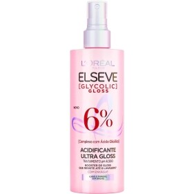 Acidificante Capilar Elseve L'Oréal Paris Glycolic Gloss Brilho Durador Resiste por até 6 Lavagens - 200ml