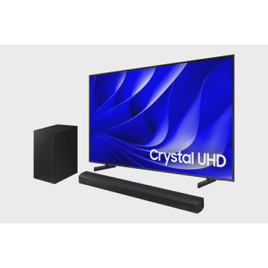 Smart TV Samsung 65'' Crystal uhd 4K 65DU8000 2024 + Soundbar HW-B550/ZD