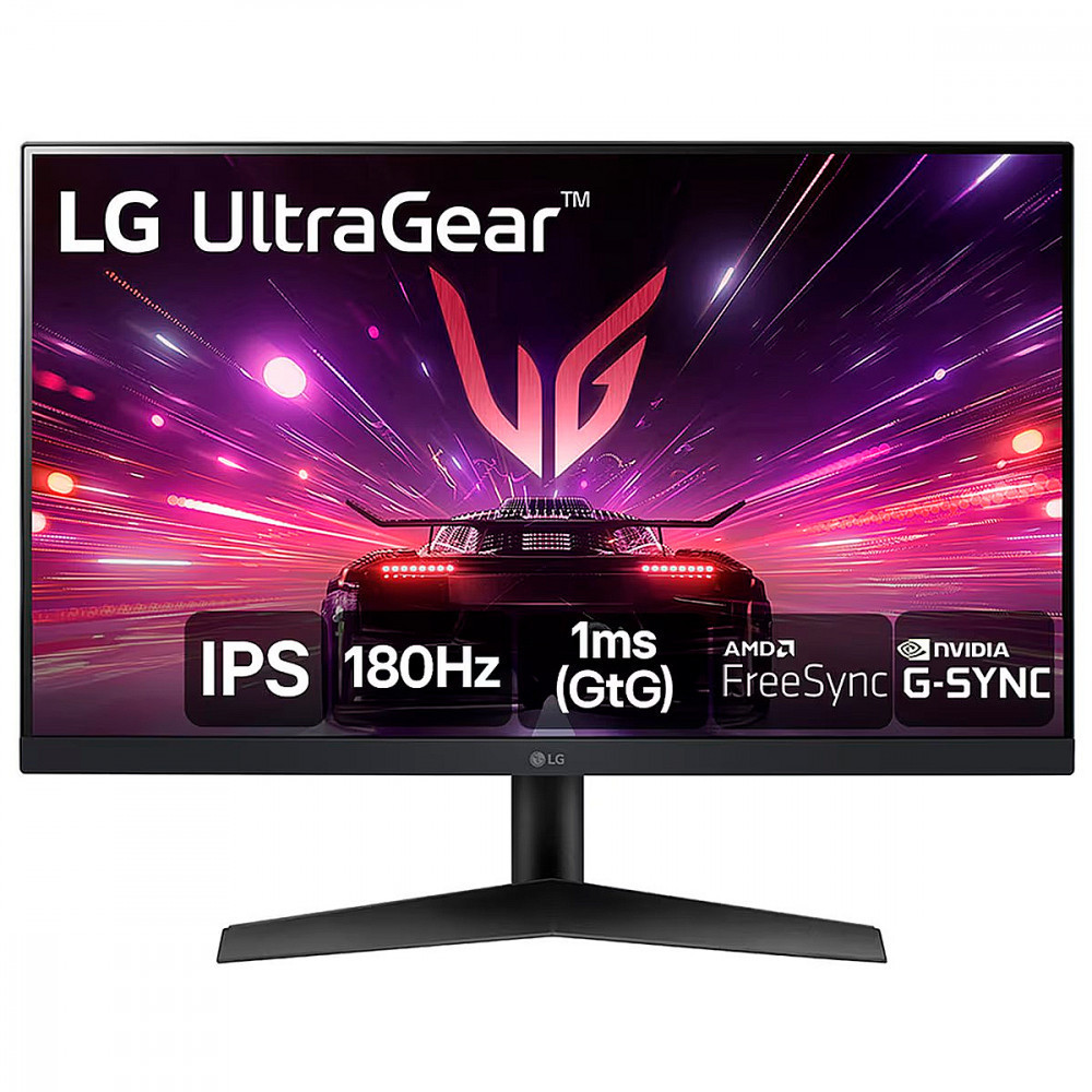 Monitor Gamer LG Ultragear 24" IPS FHD 180Hz - 24GS60F