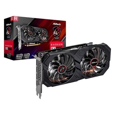 Placa de Vídeo RX 570 Phantom Gaming Elite ASRock AMD Radeon 8GB GDDR5 HDR FreeSync - 90-GA2PZZ-00UANF