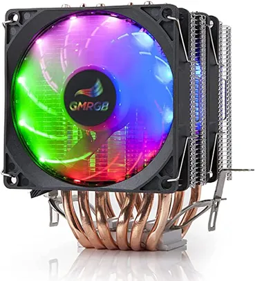 Cooler 4 Pinos Pwm RGB PC Silêncio Intel LGA 775 1200 1150 1151 1155 1700 2011-3 x79 x99 AM2 AM3 AM4 CPU Cool Support Fan ARGB