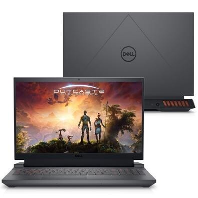 Notebook Gamer Dell G15-i1300-u25p RTX 3050 Linux 13ª Geração Intel Core I5 8GB SSD 512GB Nvidia 15.6" FULL HD