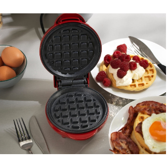 Panela Elétrica de Waffle Mini Ferro