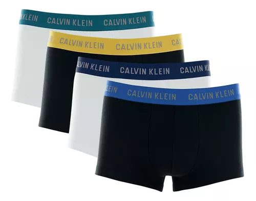 Kit Com 4 Cuecas Boxer Cotton Calvin Klein