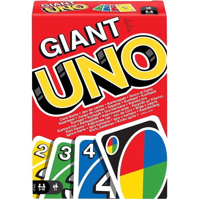 UNO Jogo de Cartas Gigante Mattel