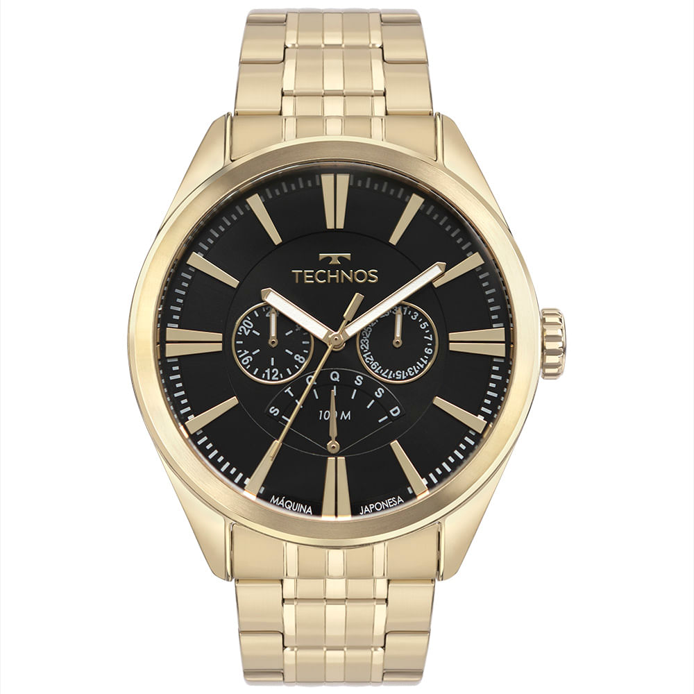 Relógio Masculino Grandtech Dourado - JR20AA/1D