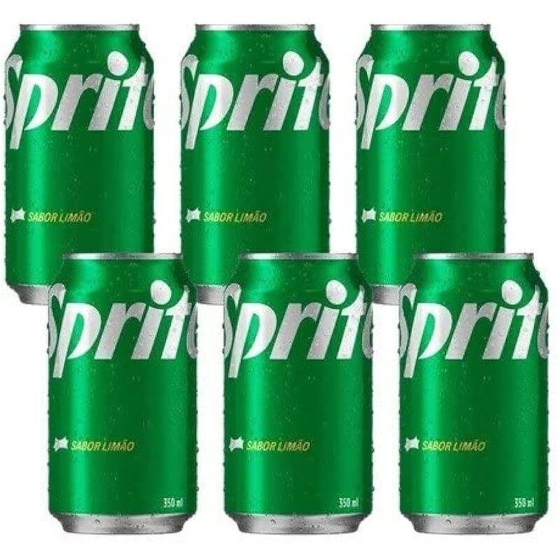 Pack de Refrigerante Sprite 350ml 6 unidades