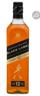 Johnnie walker black label sherry finish