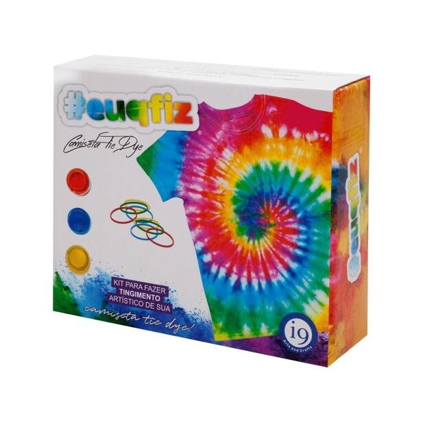 Kit Tie Dye com Camiseta Euquefiz