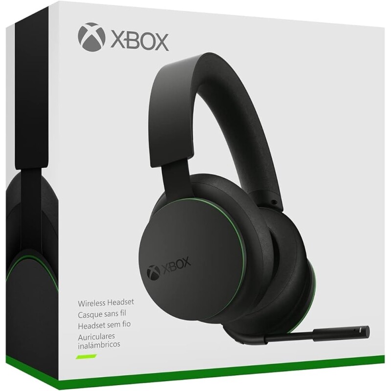 Headset Gamer Sem Fio Microsoft Xbox Series X/S Bluetooth Dolby Atmos e DTS Headphone X - TLL-00008