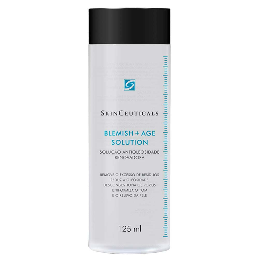 Tônico Facial Skinceuticals - Blemish + Age Solution 125ml + Brinde Skinceuticals Blemish Cleansing Gel 120g Ecomm