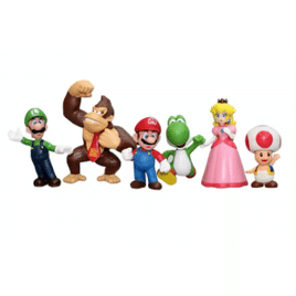 Boneco Colecionável Super Mario Bros PVC