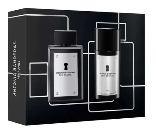 Banderas The Secret EDT Kit - Perfume Masculino + Desodorante Spray