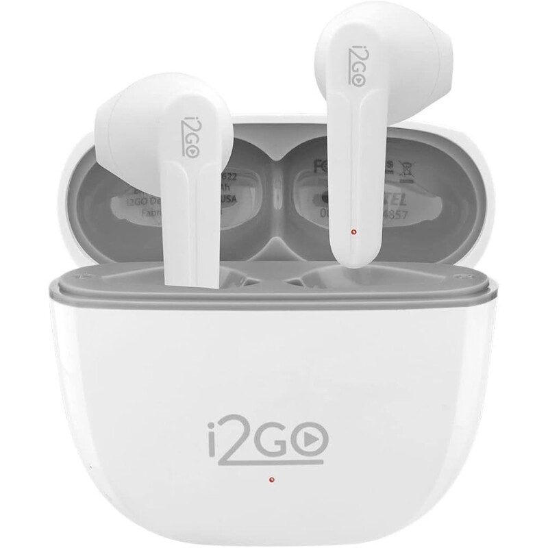 Fone de Ouvido Bluetooth Sem Fio TWS Air Sound Go 2.0 i2GO com Estojo De Carregamento - I2GEAR106