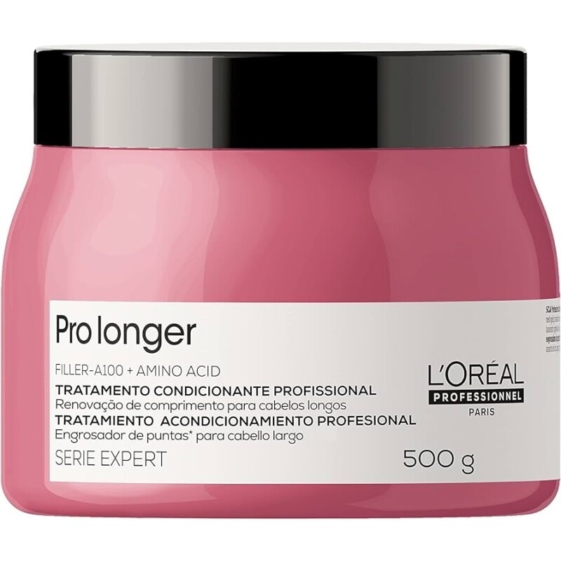 L'Oréal Professionnel Máscara de Tratamento Pro Longer Reduz a Quebra e Aparência de Pontas Duplas Adiciona Suavidade