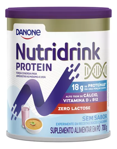 Suplemento Alimentar Em Pó Protein Sem Sabor 700g Nutridrink