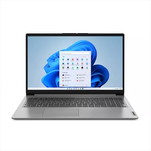 Notebook Lenovo IdeaPad 1i i5-1235U 8GB SSD 512GB Intel UHD Graphics Tela 15.6" HD W11 - 82VY000QBR