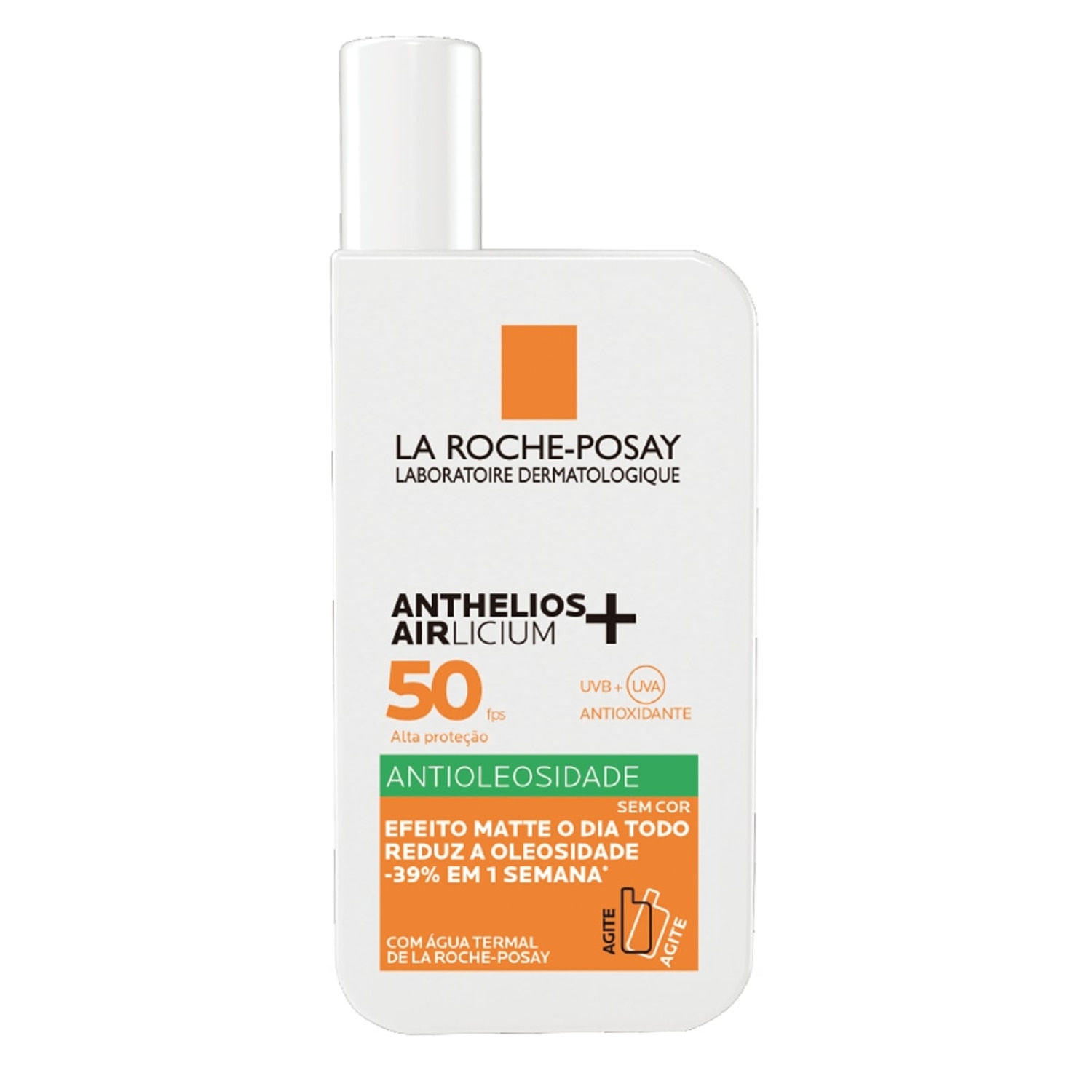 Protetor Solar Facial La Roche-Posay Anthelios Airlicium Fluido Antioleosidade FPS50 40ml