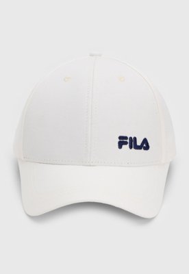 Boné Fila Aba Curva Logo Branco