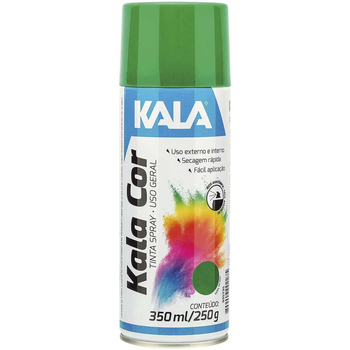 Tinta Spray Uso Geral Verde 350Ml Kala