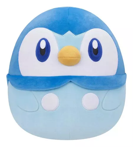 Boneco Pelúcia de 25cm do Piplup Pokémon 3695 - Sunny Brinquedos