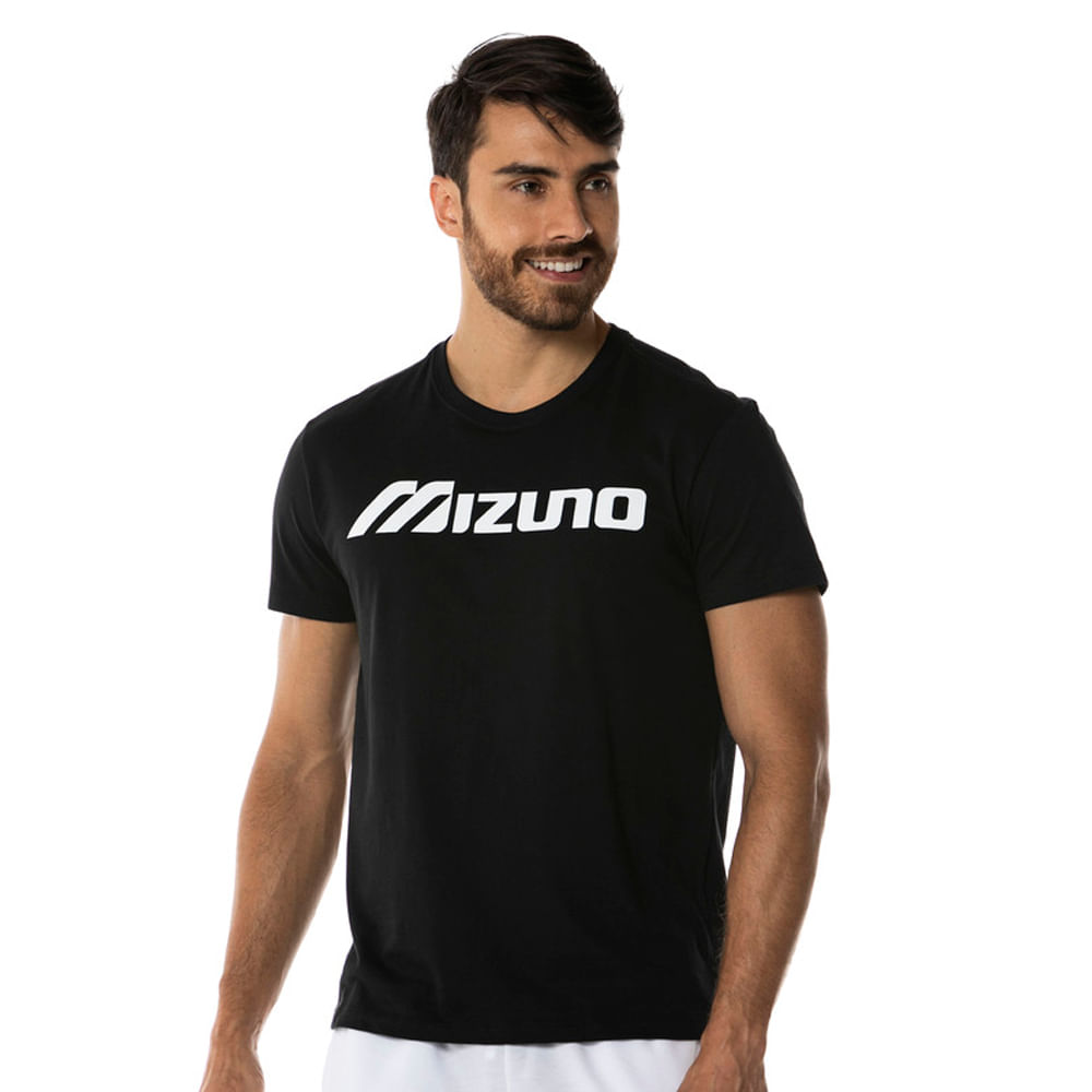 Camiseta Casual Masculina Mizuno Big Logo - Tam P