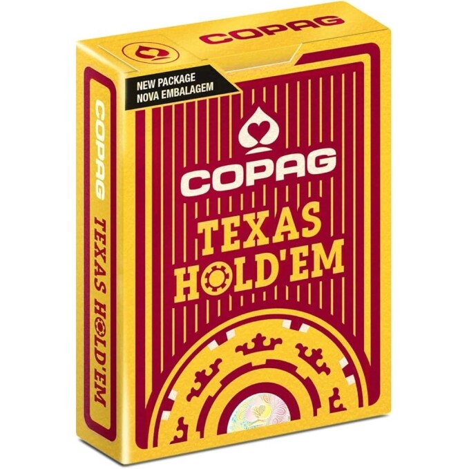 Baralho Poker Texas Holdem Naipe Grande - Copag