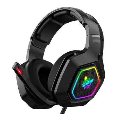 [APP]Headset Gamer Onikuma K10, RGB, USB, Drivers 50mm, Preto - K-10-3.5