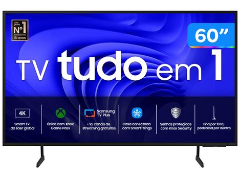 Smart TV 60 4K UHD LED Samsung 60DU7700 - Wi-Fi Bluetooth Alexa 3 HDMI