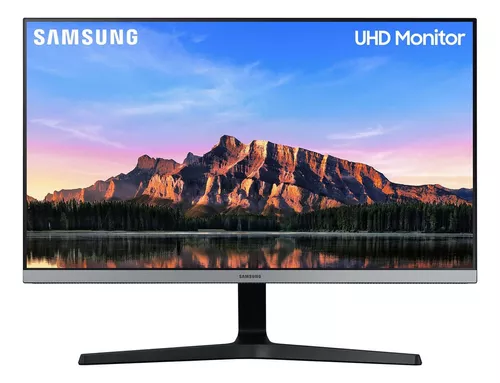 Monitor Samsung Uhd 28'' Led 4k Hdmi Freesync Série Ur550 HDR 60Hz 4ms Cor Preto 110V/220V