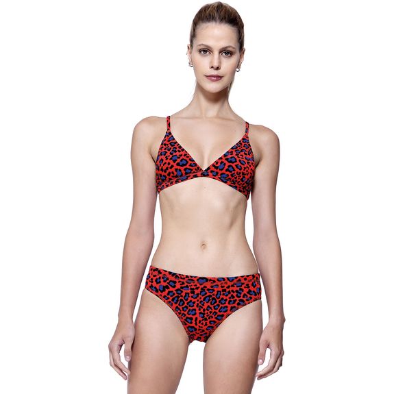 Biquíni Adulto Open Lana Jaguar - VERMELHO