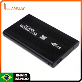 Case Gaveta Hd Externo Sata 2.5 Para PC Computador Notebook Usb 2.0