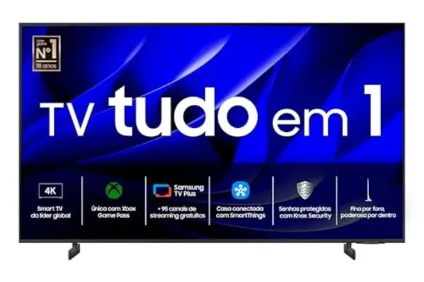 Samsung Smart TV 70 Crystal UHD 4K 70DU8000 - Painel Dynamic Crystal Color, Gaming Hub