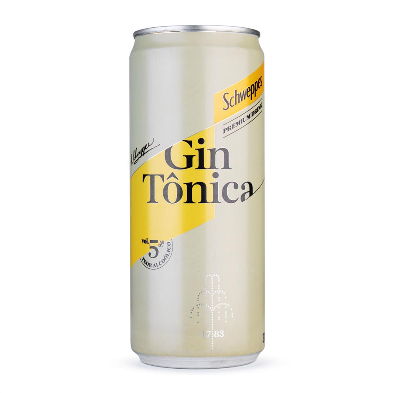 [RJ] Gin Tônica Schweppes Lata 310ml