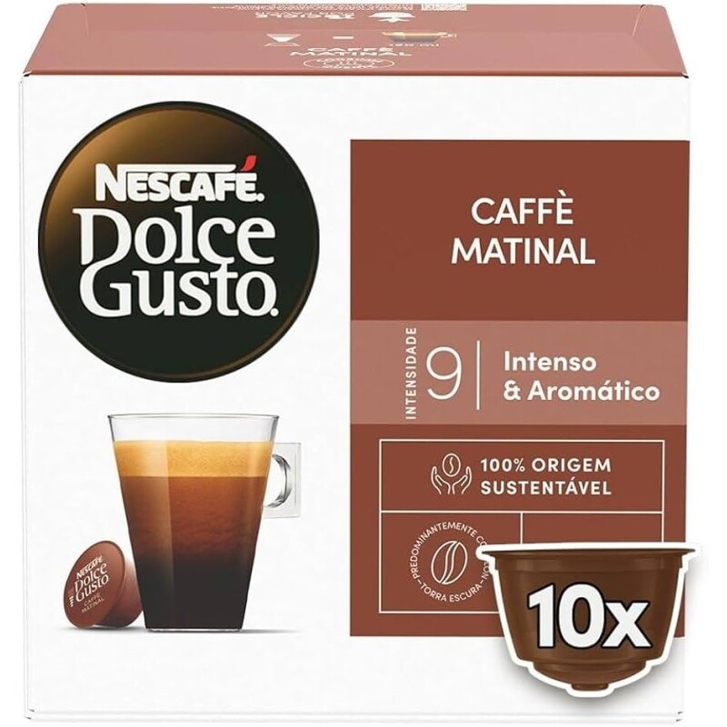 Cápsula de Café Dolce Gusto Caffé Matinal - 10 Unidadese