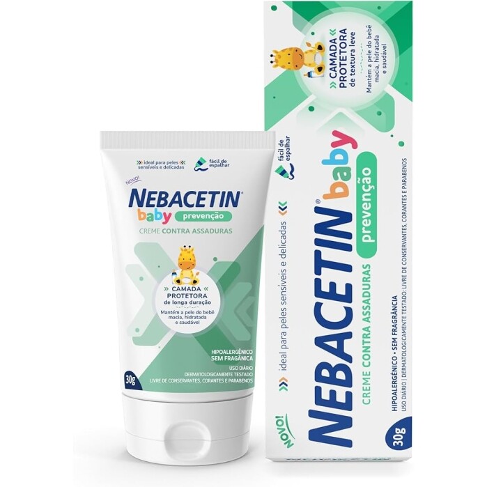 Nebacetin Baby Creme Prevenção BG 30G