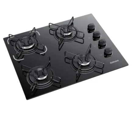 Cooktop Essencial Itatiaia 4 bocas Preto