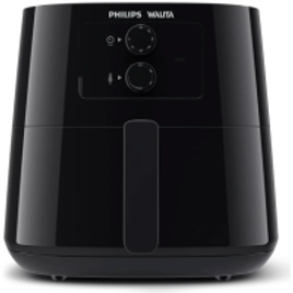 Fritadeira Airfryer Philips Walita Série 3000 XL 2000W 127V Preta 6,2 Litros HD9206/91