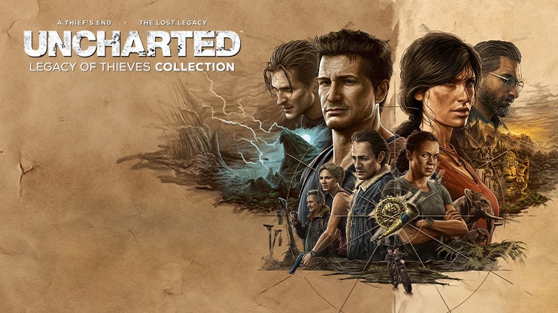 UNCHARTED™: Legacy of Thieves Collection (2 Jogos) - Ativação na Steam