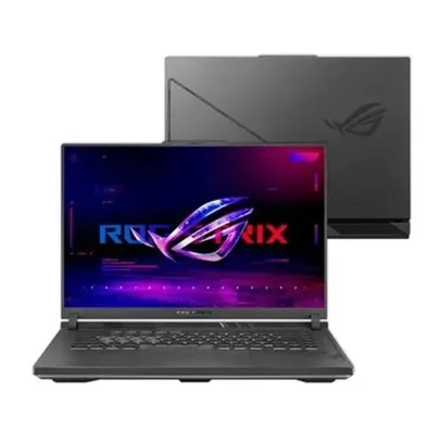 Notebook Gamer ASUS ROG Strix G16 Intel Core i7-13650HX, 8GB RAM, RTX 4050, SSD 512GB, 16"FHD 165Hz IPS, KeepOS, Eclipse Gray - G614JU-N3367