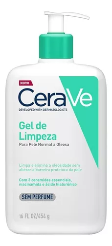 Gel De Limpeza Facial Cerave 454ml