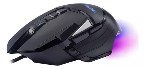 Xrat Mouse Gamer Para Jogo 10.000dpi Com Led Rgb Usb Tectoy