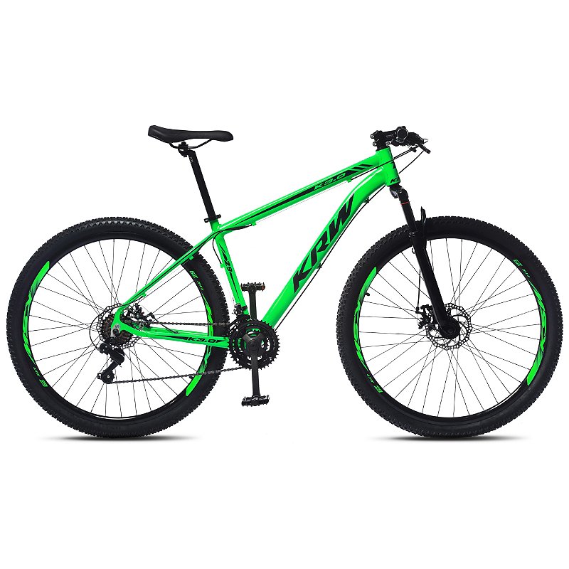 Bicicleta Aro 29 KRW Alumínio 21 Velocidades Freio a Disco X21